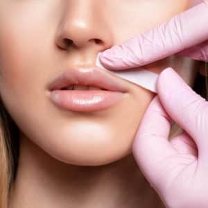 A Close Up Of A Woman