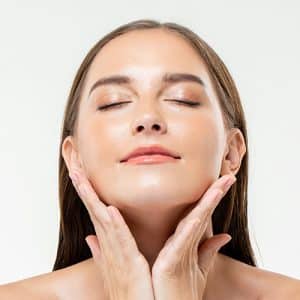 A Woman Smiling For The Camera