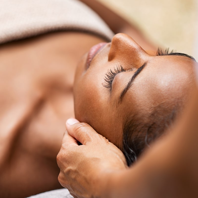 a close up of a person