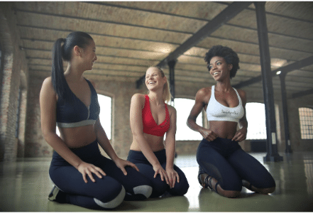 a group of people posing for the camera